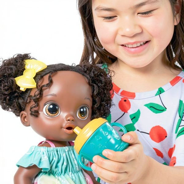 Hasbro Baby Alive Fruity Sips Doll Playset with Juicer and Outfit-7