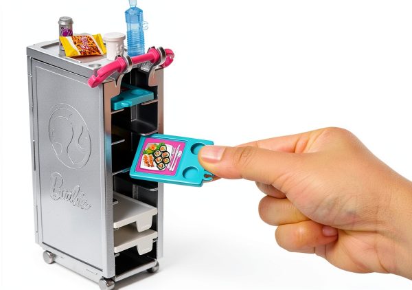 Mattel Barbie Dreamplane Playset with Puppy Companion and Snack Cart-3