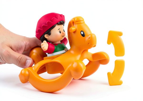 Fisher-Price Christmas Playset with Santa Elf & Reindeer HYL55-3
