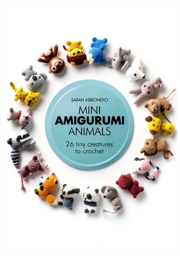 Mini Amigurumi Crochet Guide by Search Press 48‑Page Craft Book-0
