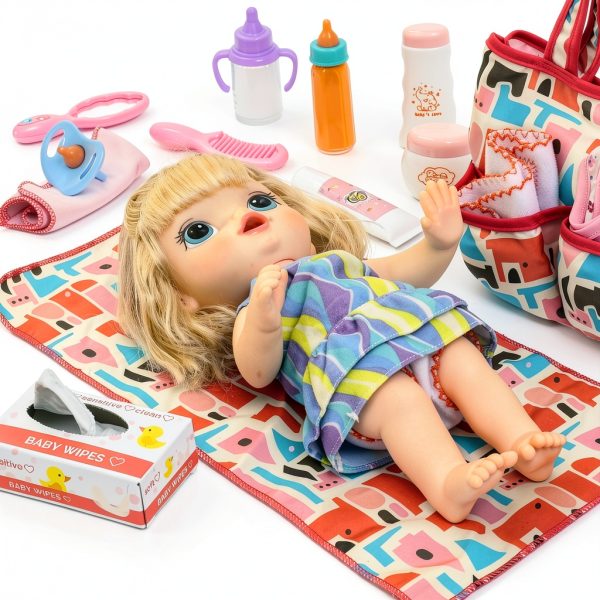 Bakatatoyz Baby Feeding Toy Set for Girls 3 Years Old and Up-5