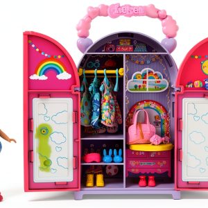 Mattel Chelsea Doll Closet Playset with 15 Accessories-0