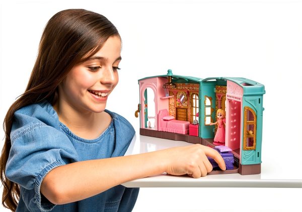 Mattel Wicked Glinda Doll Playset for Kids 4+-1