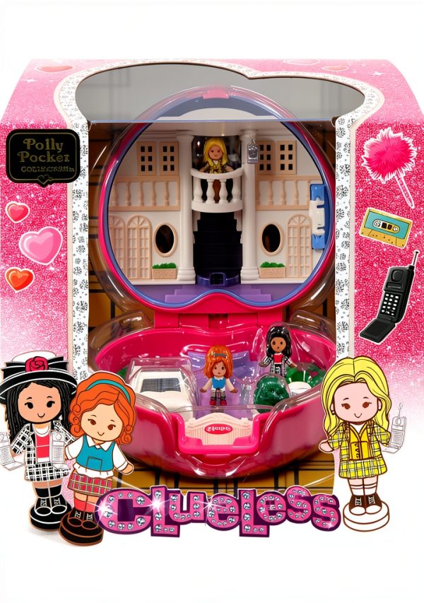 Clueless x Polly Pocket Collector Compact Playset by Mattel JCC21-5