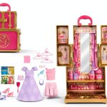 Mattel Wicked Glinda’s Glamorous Closet Playset with Mirror and Rack-0
