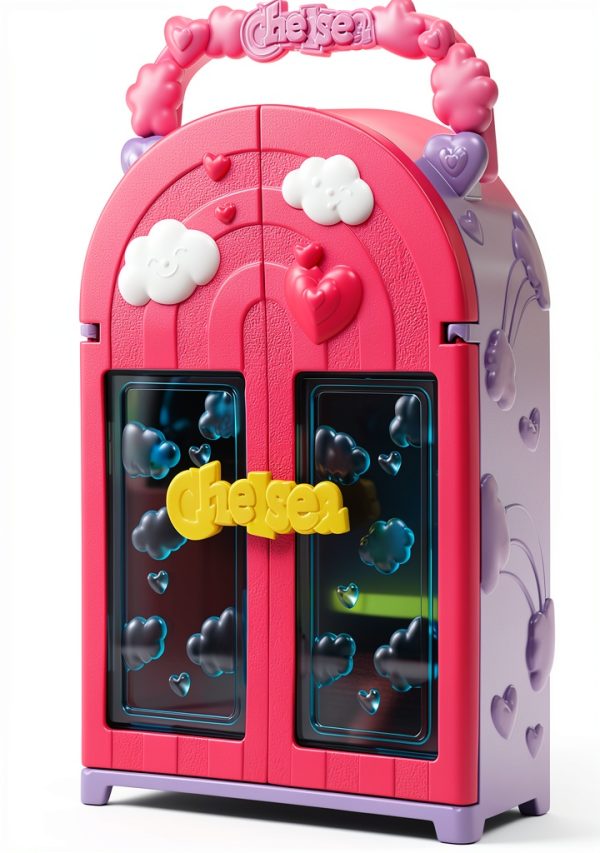 Mattel Chelsea Doll Closet Playset with 15 Accessories-4