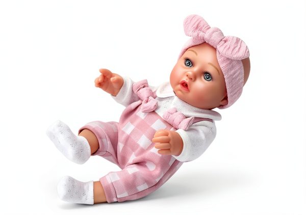 BDDOLL Realistic Toddler Doll Playset YDS022 Baby Girl with Rotating-3
