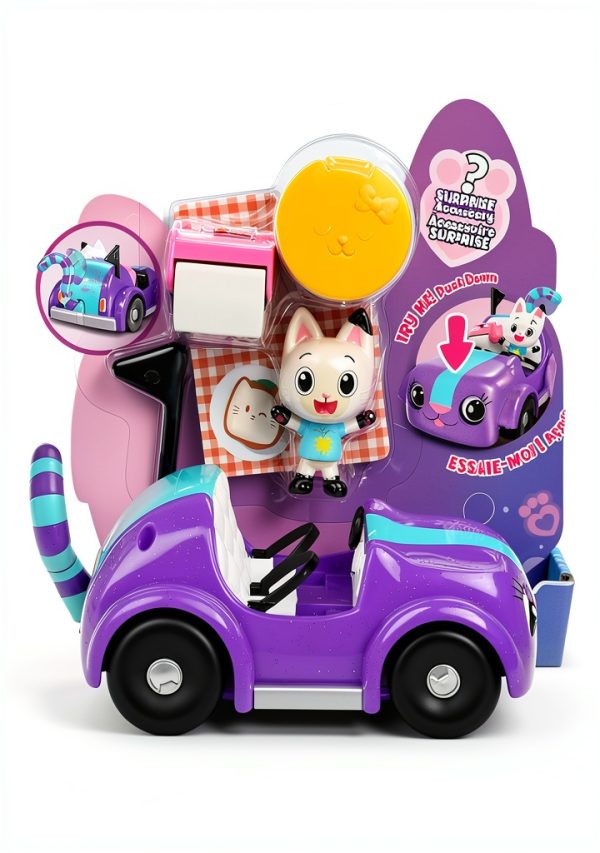 Spin Master Gabby's Dollhouse Carlita Playset with Pandi Panda Figure-1