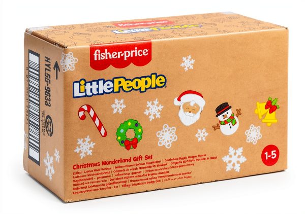 Fisher-Price Christmas Playset with Santa Elf & Reindeer HYL55-5
