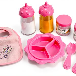 Melissa & Doug 8-Piece Feeding Set for Preschoolers, Ages 3-6-0