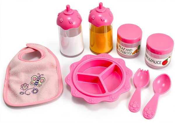 Melissa & Doug 8-Piece Feeding Set for Preschoolers, Ages 3-6-0