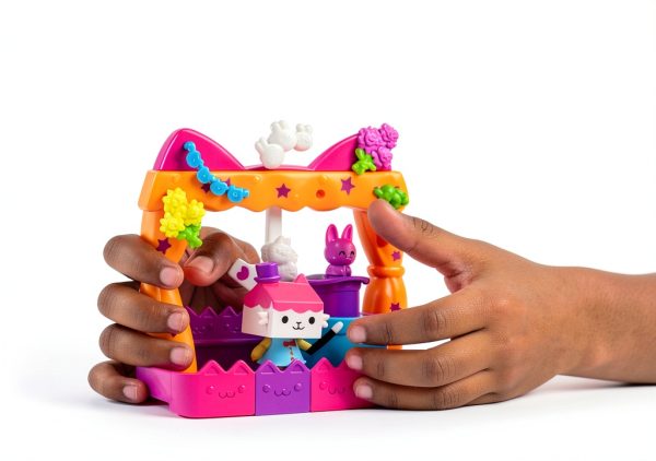Spin Master Gabby Dollhouse Balcony Playset with Baby Box Figure-6