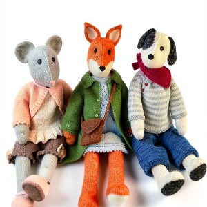 Knitted Animal Friends Guide by David & Charles – 535 Page Toymaking-0