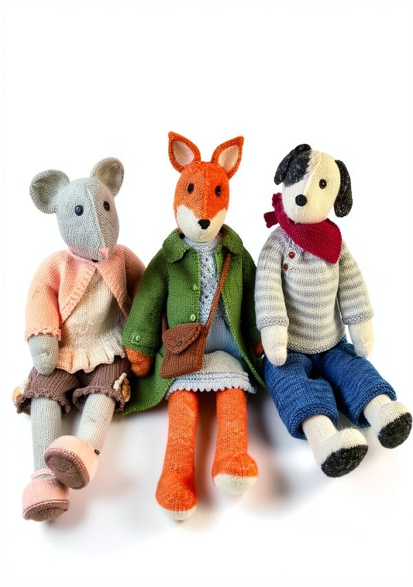 Knitted Animal Friends Guide by David & Charles – 535 Page Toymaking-0