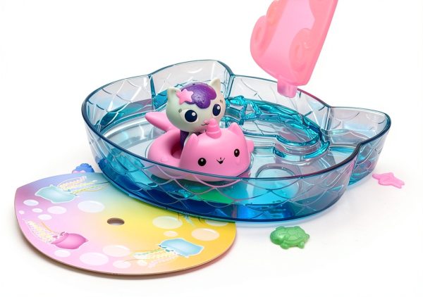 Spin Master Gabby & MerCat Color Changing Mermaid Playset-8