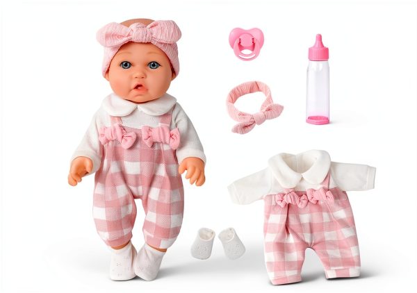 BDDOLL Realistic Toddler Doll Playset YDS022 Baby Girl with Rotating-1