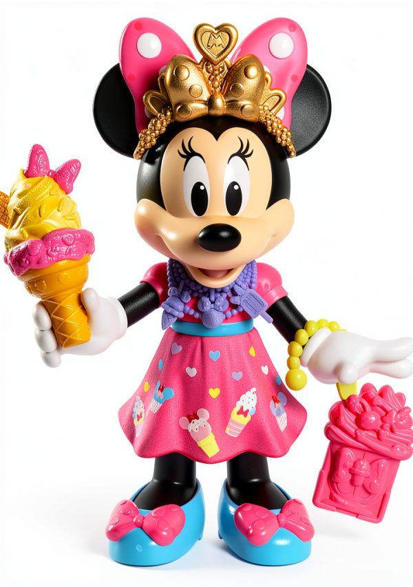 Minnie Mouse Doll Just Play Up Playset for Kids-5