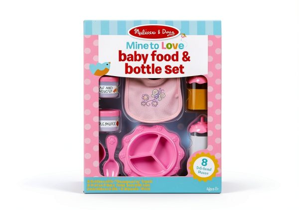 Melissa & Doug 8-Piece Feeding Set for Preschoolers, Ages 3-6-4