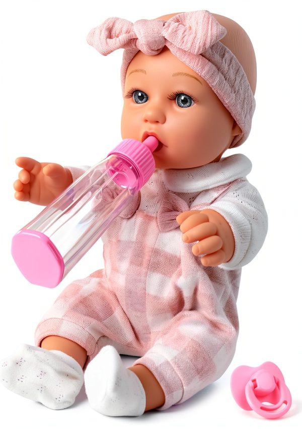 BDDOLL Realistic Toddler Doll Playset YDS022 Baby Girl with Rotating-0