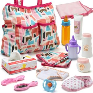 Bakatatoyz Baby Feeding Toy Set for Girls 3 Years Old and Up-0