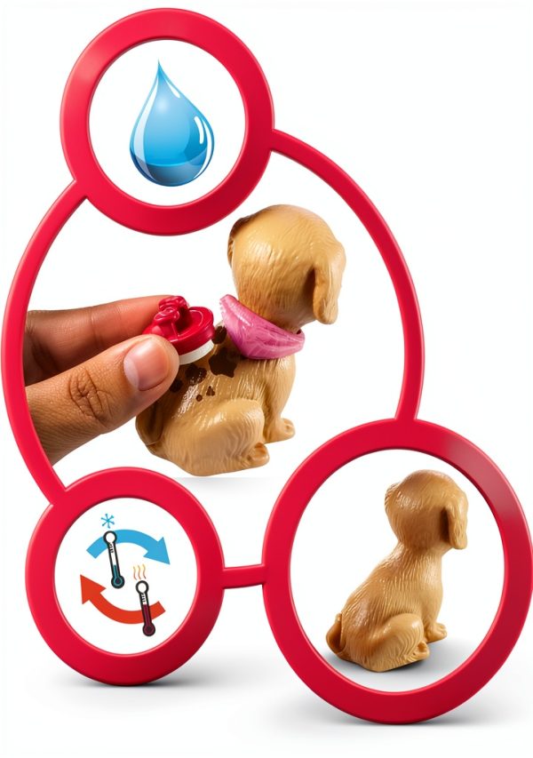 Barbie Pet Boutique Playset with 4 Pets, Grooming Station & Checkout-2