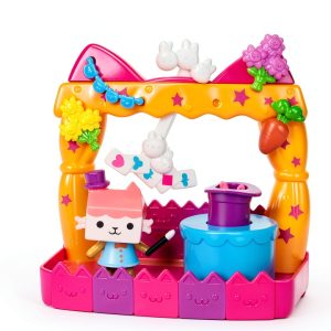Spin Master Gabby Dollhouse Balcony Playset with Baby Box Figure-0