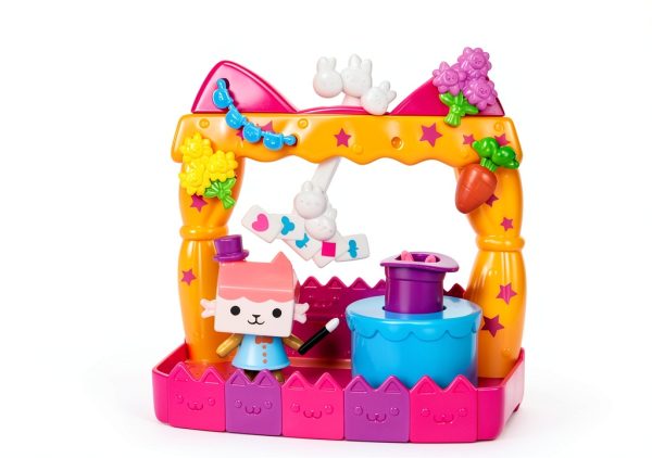 Spin Master Gabby Dollhouse Balcony Playset with Baby Box Figure-0