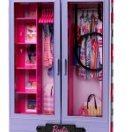 Barbie Fashionistas Closet Playset Small Purple Pink Double Door-0