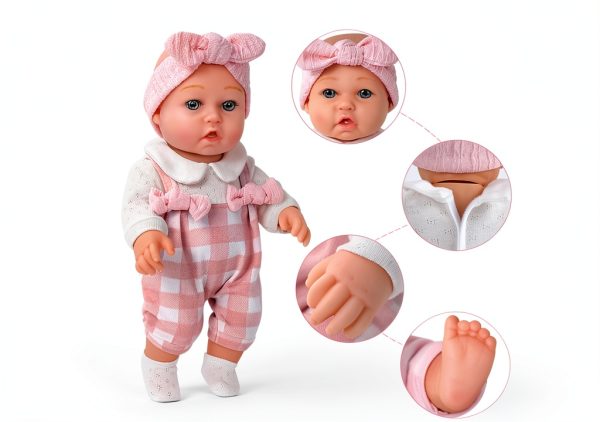 BDDOLL Realistic Toddler Doll Playset YDS022 Baby Girl with Rotating-2