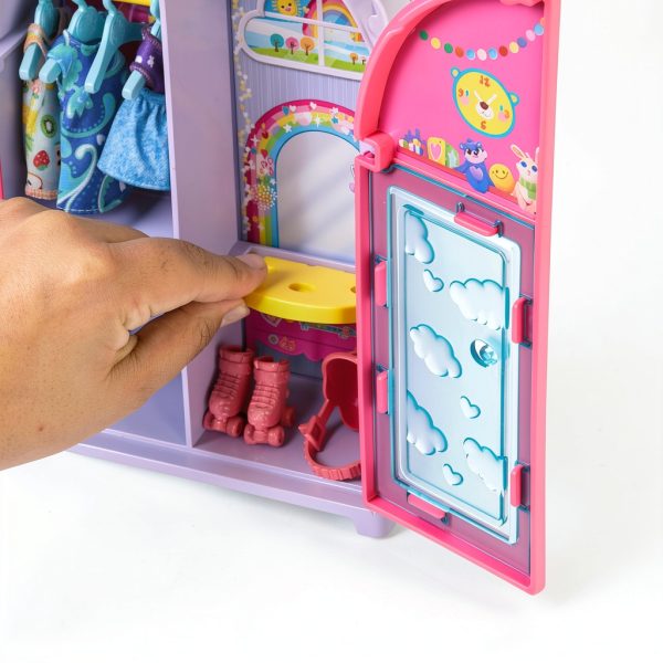 Mattel Chelsea Doll Closet Playset with 15 Accessories-3