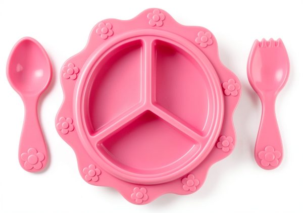 Melissa & Doug 8-Piece Feeding Set for Preschoolers, Ages 3-6-7