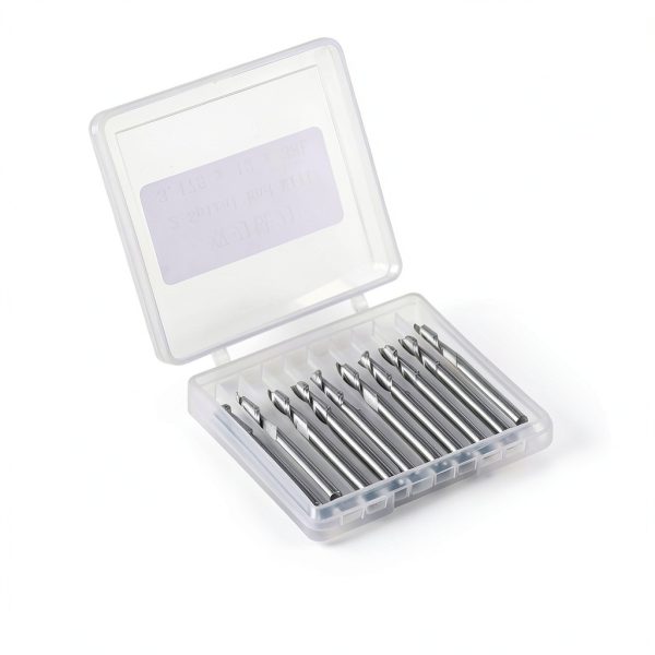 CNC Router Bits HOZLY 1/8" Shank 1/16" Carbide Spiral Upcut Set-7