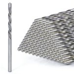 Upgrade 100 Pcs Drywall Bit, 1/8 Inch Drywall Drill Bit for Wood, Drywall Cutting Bit, Drywall Guide Point Cutting Bits, Drywall Router Bits for Use with Spiral Saw-0