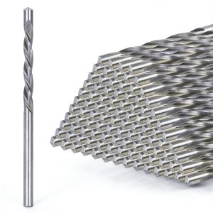 Upgrade 100 Pcs Drywall Bit, 1/8 Inch Drywall Drill Bit for Wood, Drywall Cutting Bit, Drywall Guide Point Cutting Bits, Drywall Router Bits for Use with Spiral Saw-0
