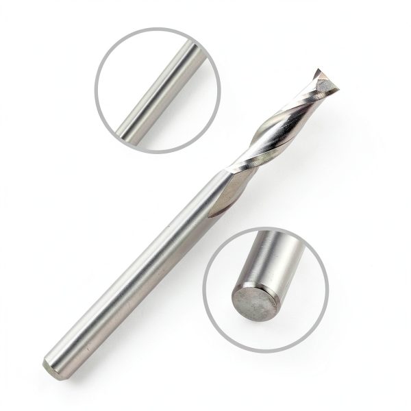 CNC Router Bits HOZLY 1/8" Shank 1/16" Carbide Spiral Upcut Set-4