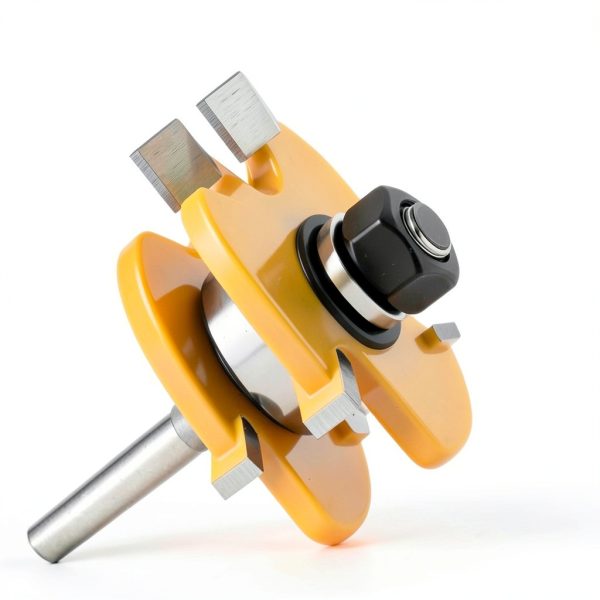 Tongue and Groove Router Bit Set 2PCS Junreox 1/4 Shank 3‑Tooth-2